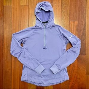 Nike Dri Fit 1/4 zip hoodie